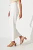Margaret High Rise Wide Leg Jean In White Denim sold by St Frock