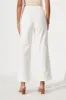 Margaret High Rise Wide Leg Jean In White Denim sold by St Frock