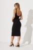 Confetti Midi Dress In Black sold by St Frock