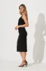 Confetti Midi Dress In Black sold by St Frock