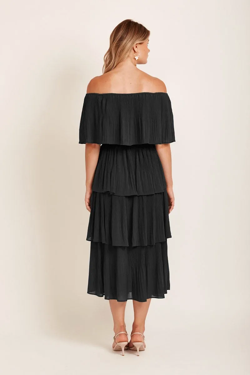 Scarlet Dress In Black sold by St Frock product image thumbnail 4