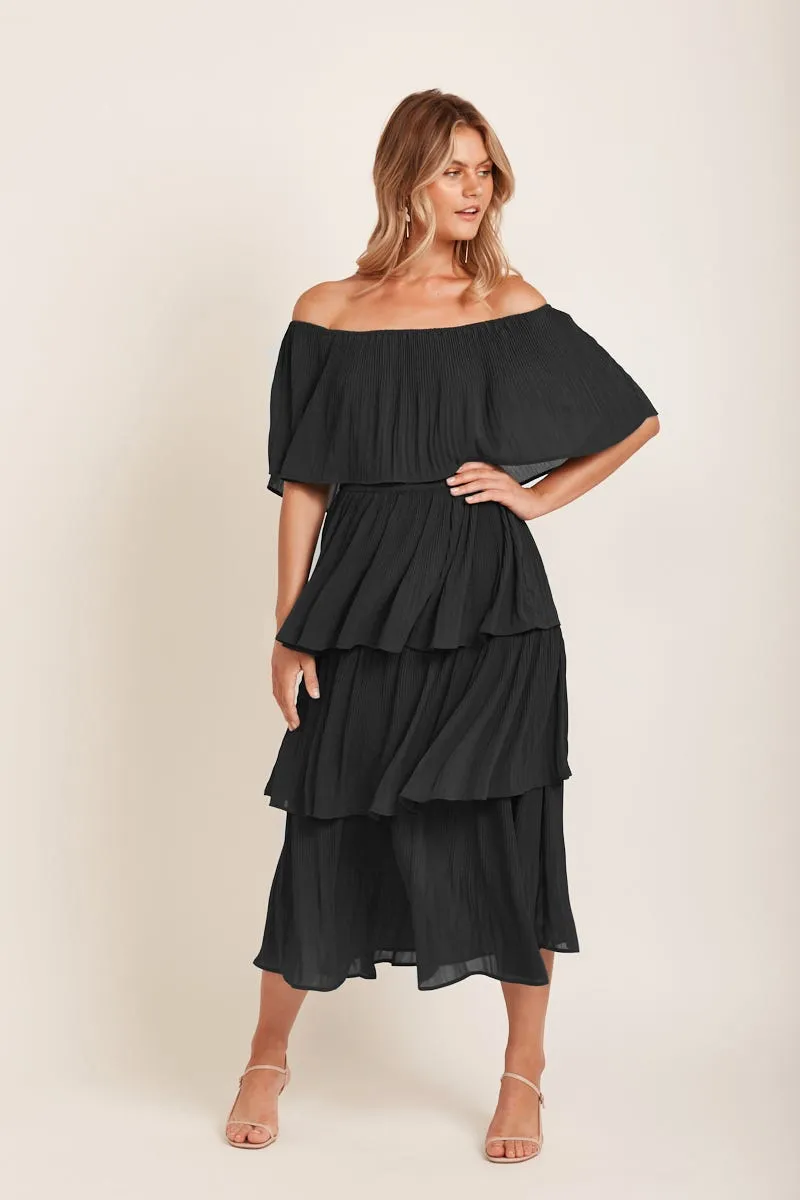 Scarlet Dress In Black sold by St Frock product image thumbnail 5