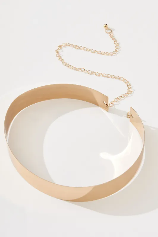 Goldrush Belt With Chain In Gold sold by St Frock