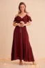 Marit Maxi Dress In Wine sold by St Frock