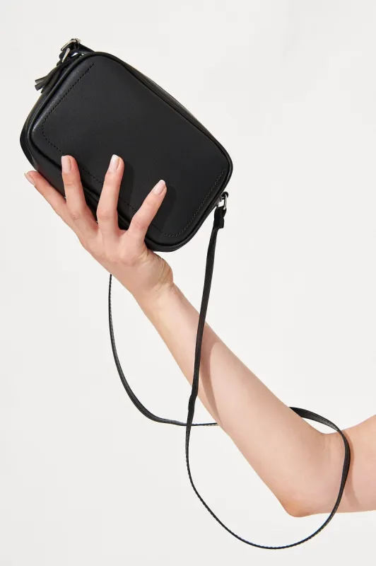 Filly Crossbody Bag In Black sold by St Frock