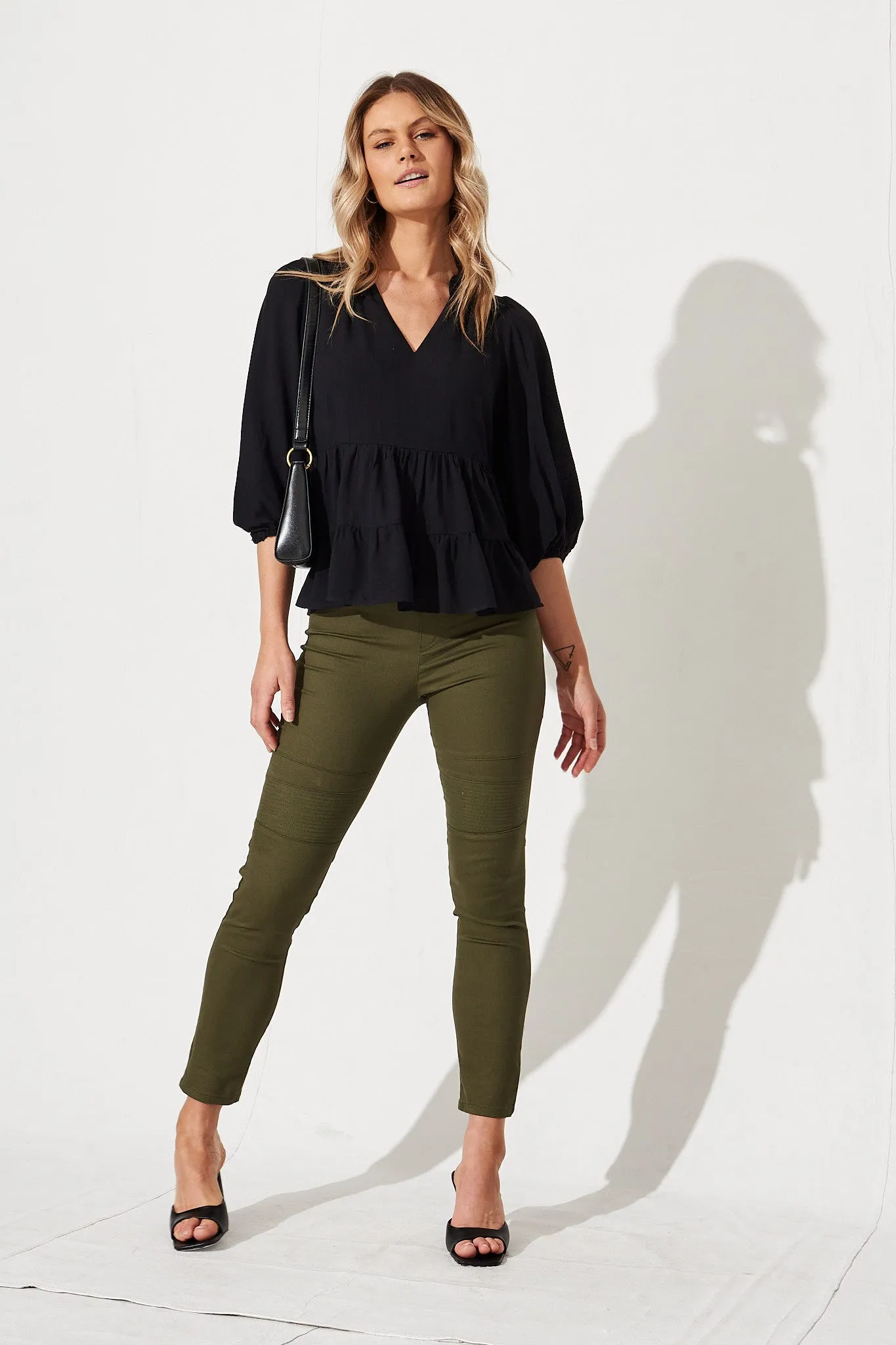 Talena Top In Black sold by St Frock product image thumbnail 2