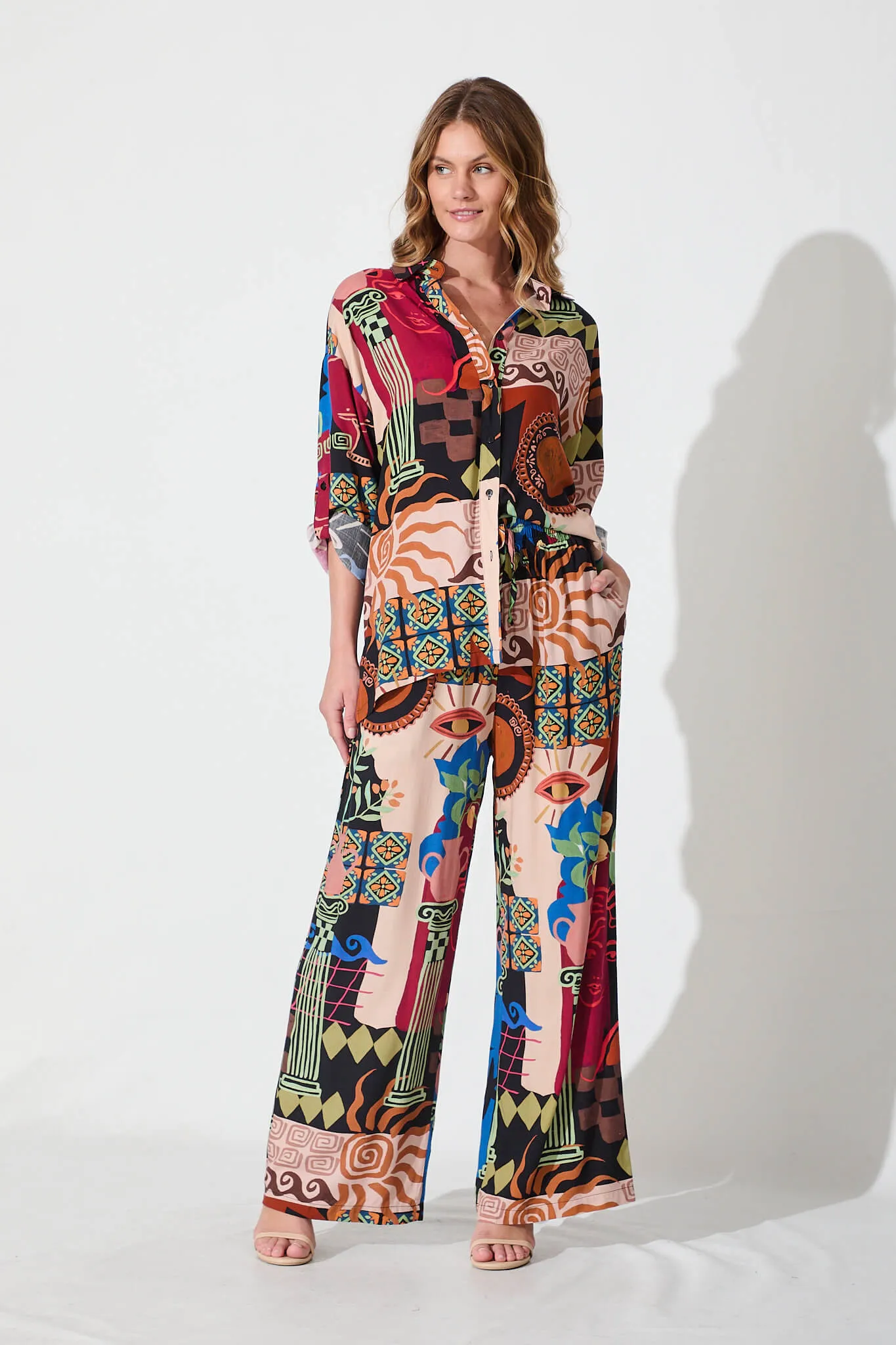 Ariel Pant In Multi Print sold by St Frock product image thumbnail 5