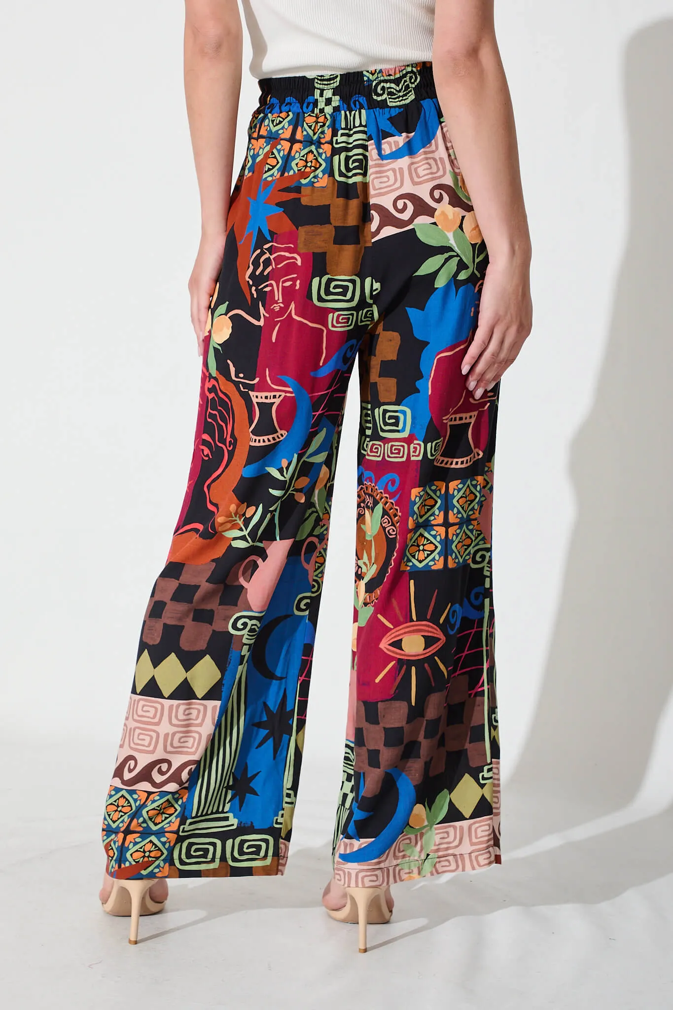 Ariel Pant In Multi Print sold by St Frock product image thumbnail 3