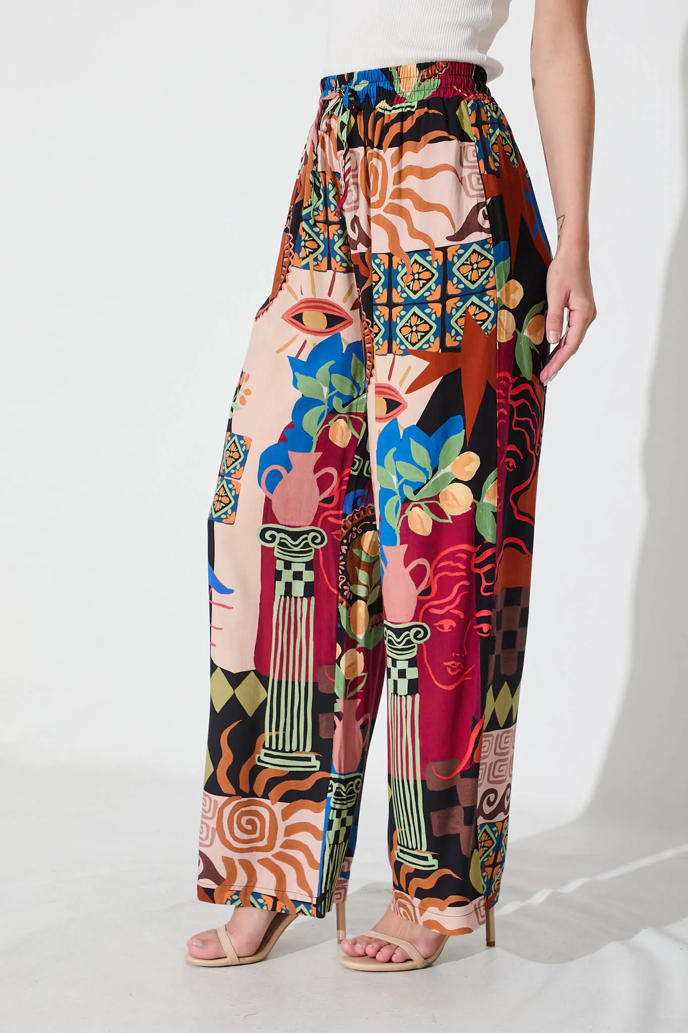 Ariel Pant In Multi Print sold by St Frock product image thumbnail 2