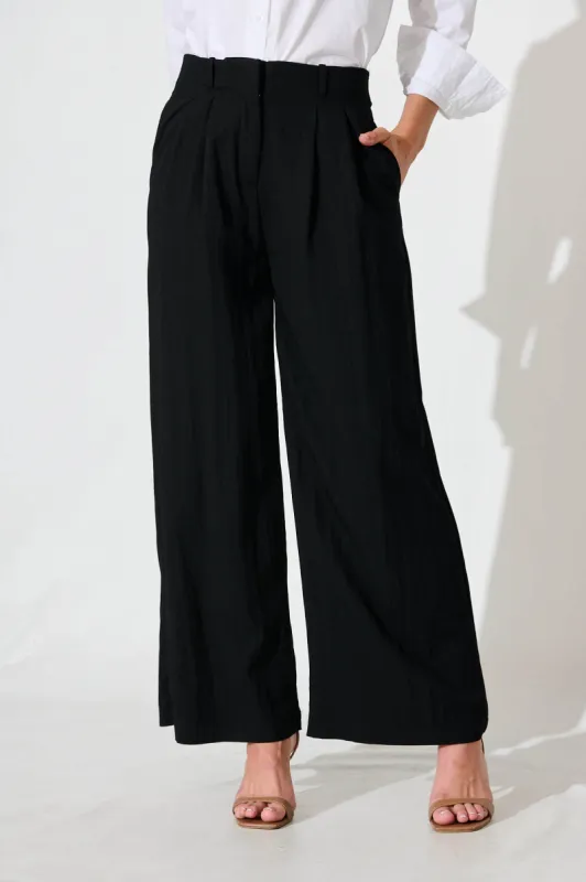 Evans Pant In Black sold by St Frock