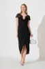 Stella Lace Dress In Black sold by St Frock