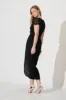 Stella Lace Dress In Black sold by St Frock