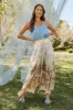 Mariah Pant In Pastel Multi Print sold by St Frock