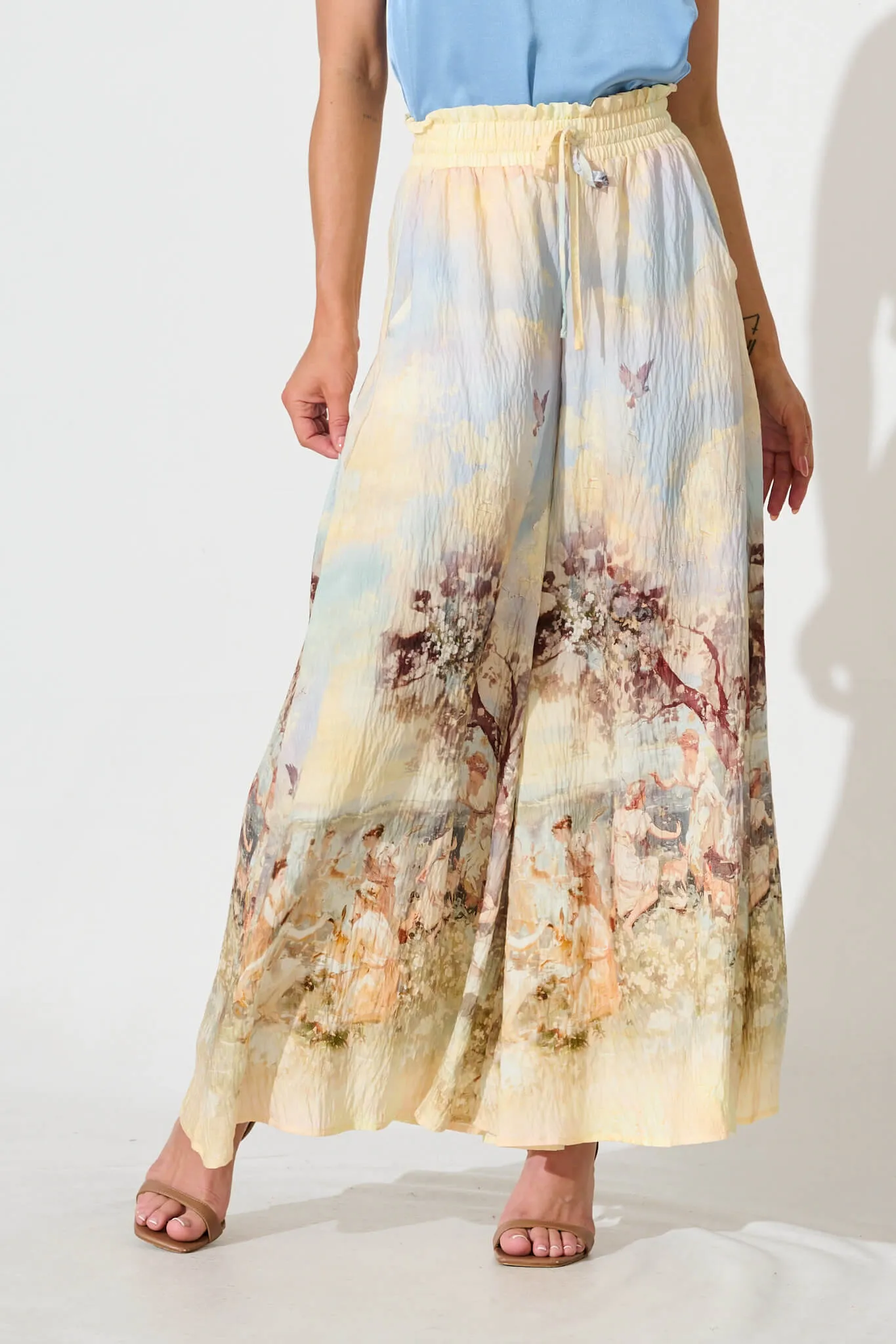 Mariah Pant In Pastel Multi Print sold by St Frock product image thumbnail 2