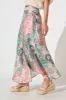 Talisse Maxi Skirt in Apricot Multi Patchwork sold by St Frock