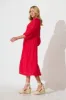 Barrymore Midi Smock Dress in Red sold by St Frock