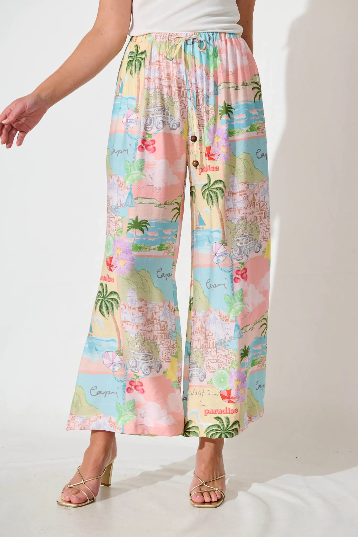 Romeo Pant In Pastel Multi sold by St Frock product image thumbnail 2