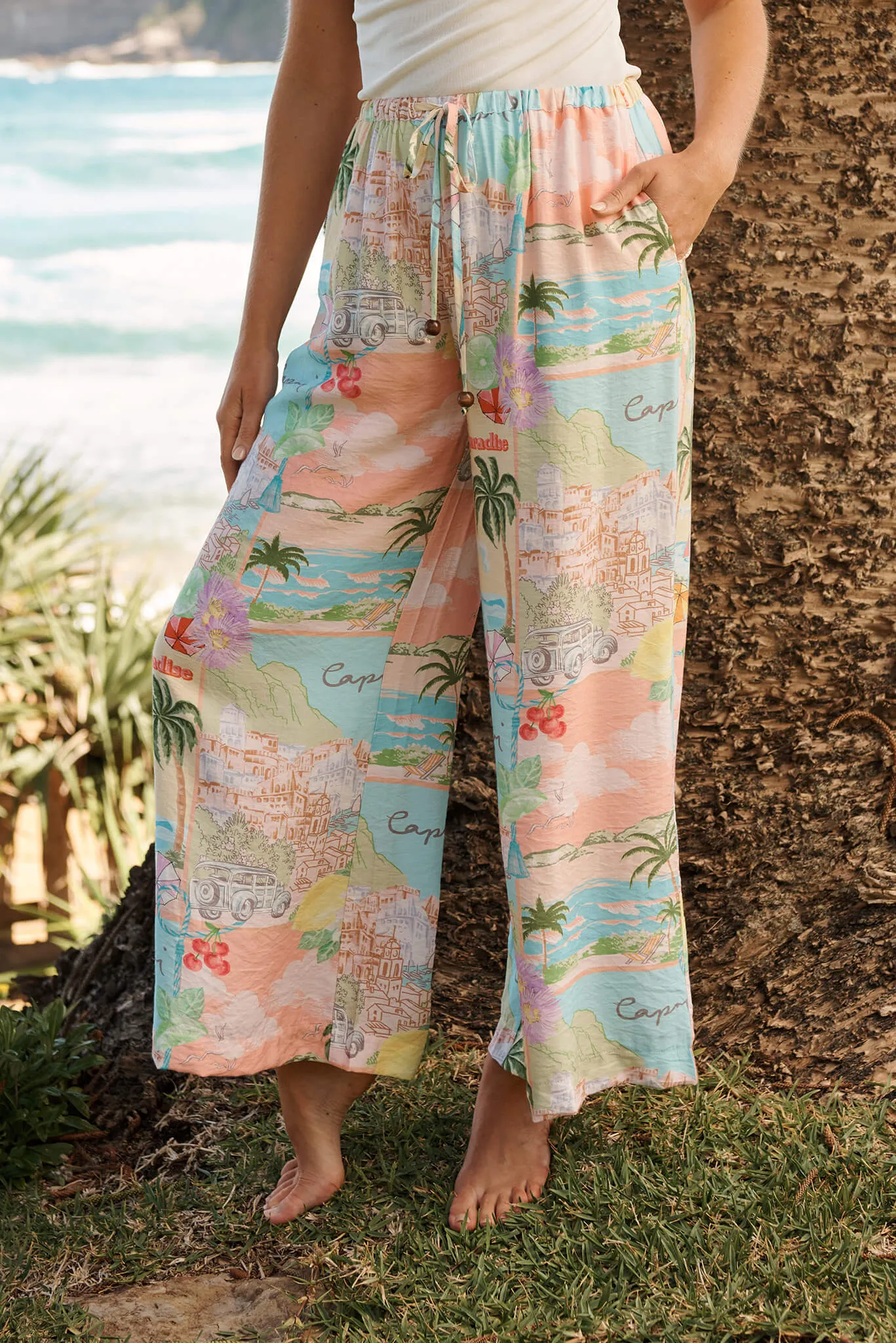 Romeo Pant In Pastel Multi sold by St Frock