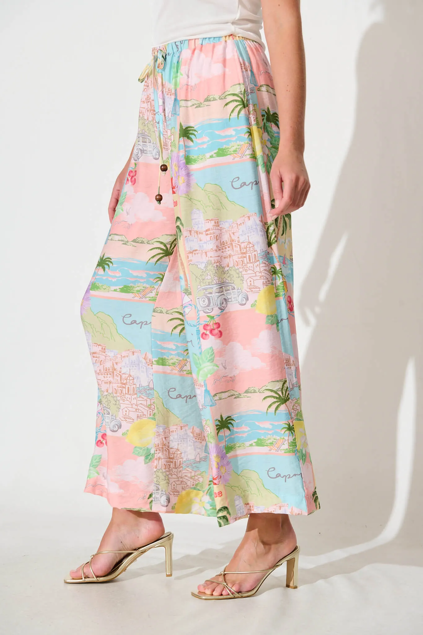 Romeo Pant In Pastel Multi sold by St Frock product image thumbnail 5