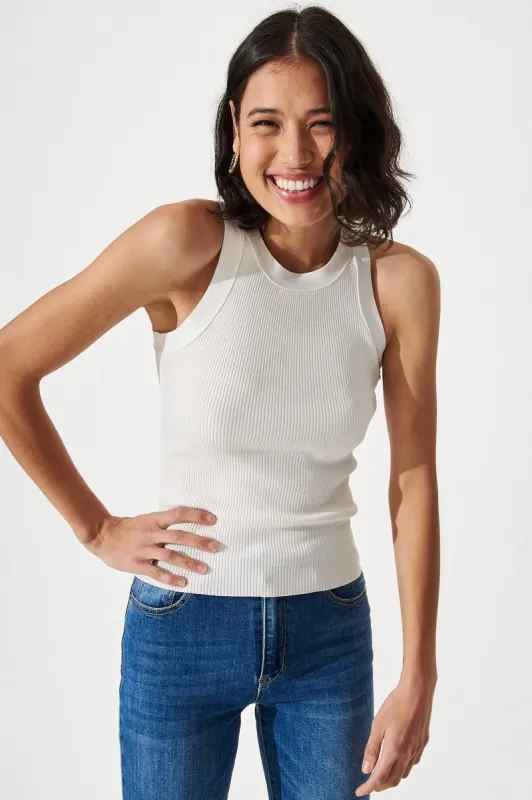 Gandia Top In White sold by St Frock