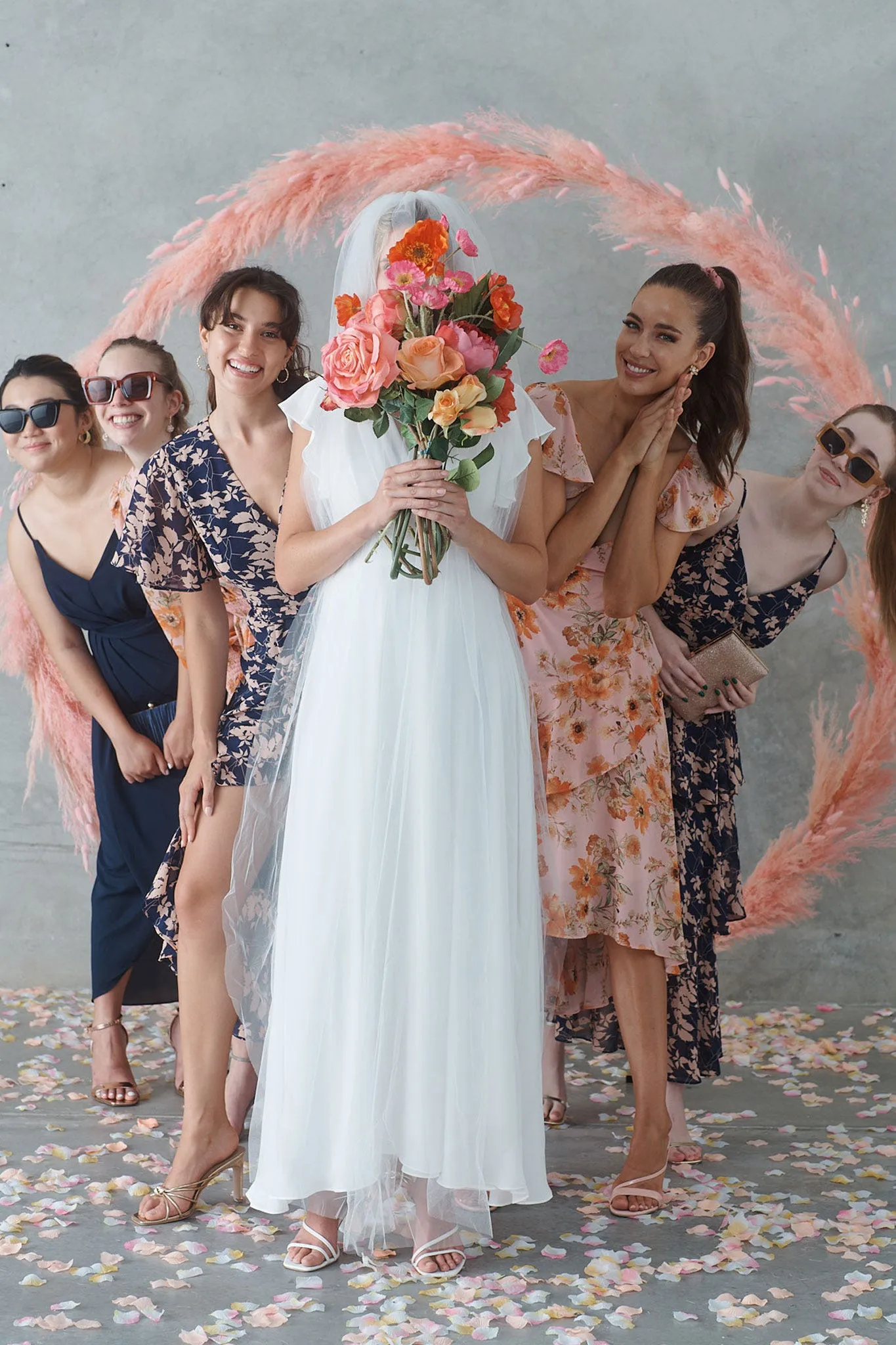 Wynter Maxi Dress in White Chiffon sold by St Frock product image thumbnail 2