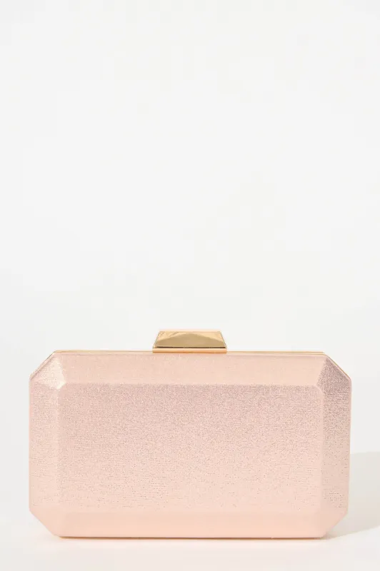 Havita Clutch Bag in Rose Gold sold by St Frock