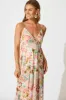 Tilda Maxi Sundress In Tropical Patchwork Print sold by St Frock