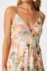 Tilda Maxi Sundress In Tropical Patchwork Print sold by St Frock