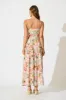 Tilda Maxi Sundress In Tropical Patchwork Print sold by St Frock