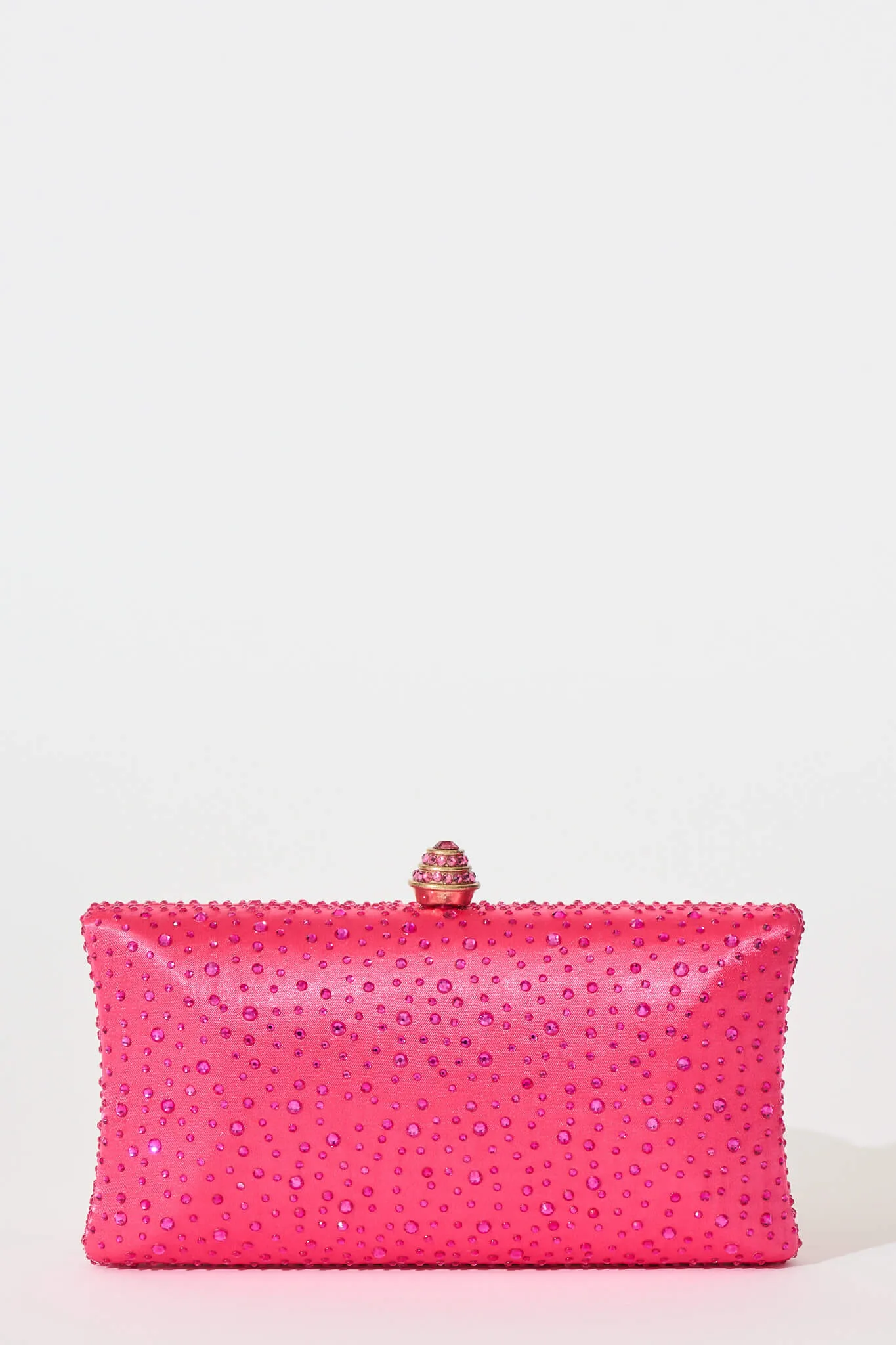 Sonia Clutch Bag in Pink Diamante sold by St Frock