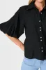 Porcia Shirt in Black sold by St Frock