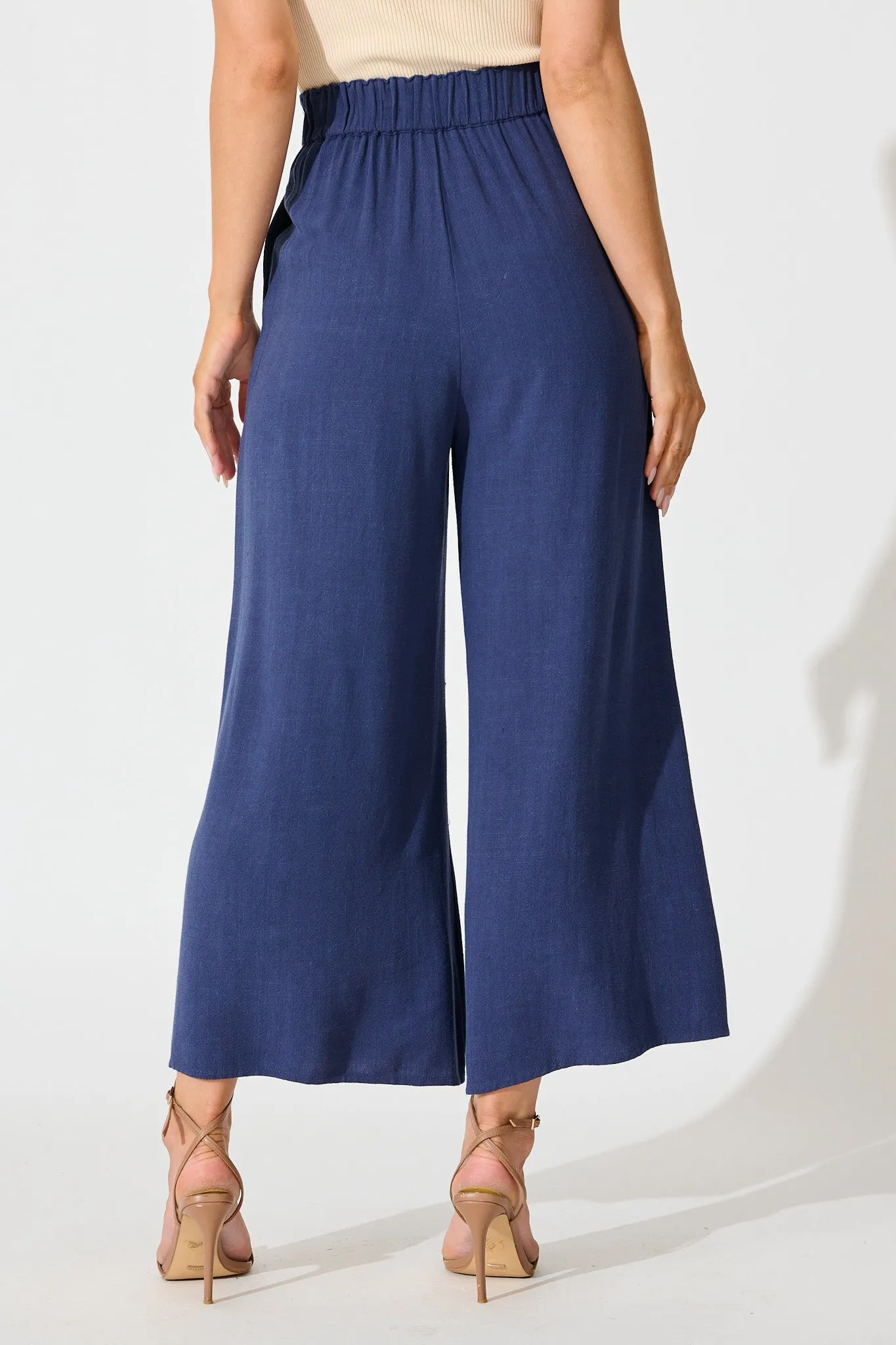 Soho Pant in Navy sold by St Frock product image thumbnail 3