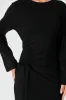 Samba Maxi Dress in Black Jersey sold by St Frock