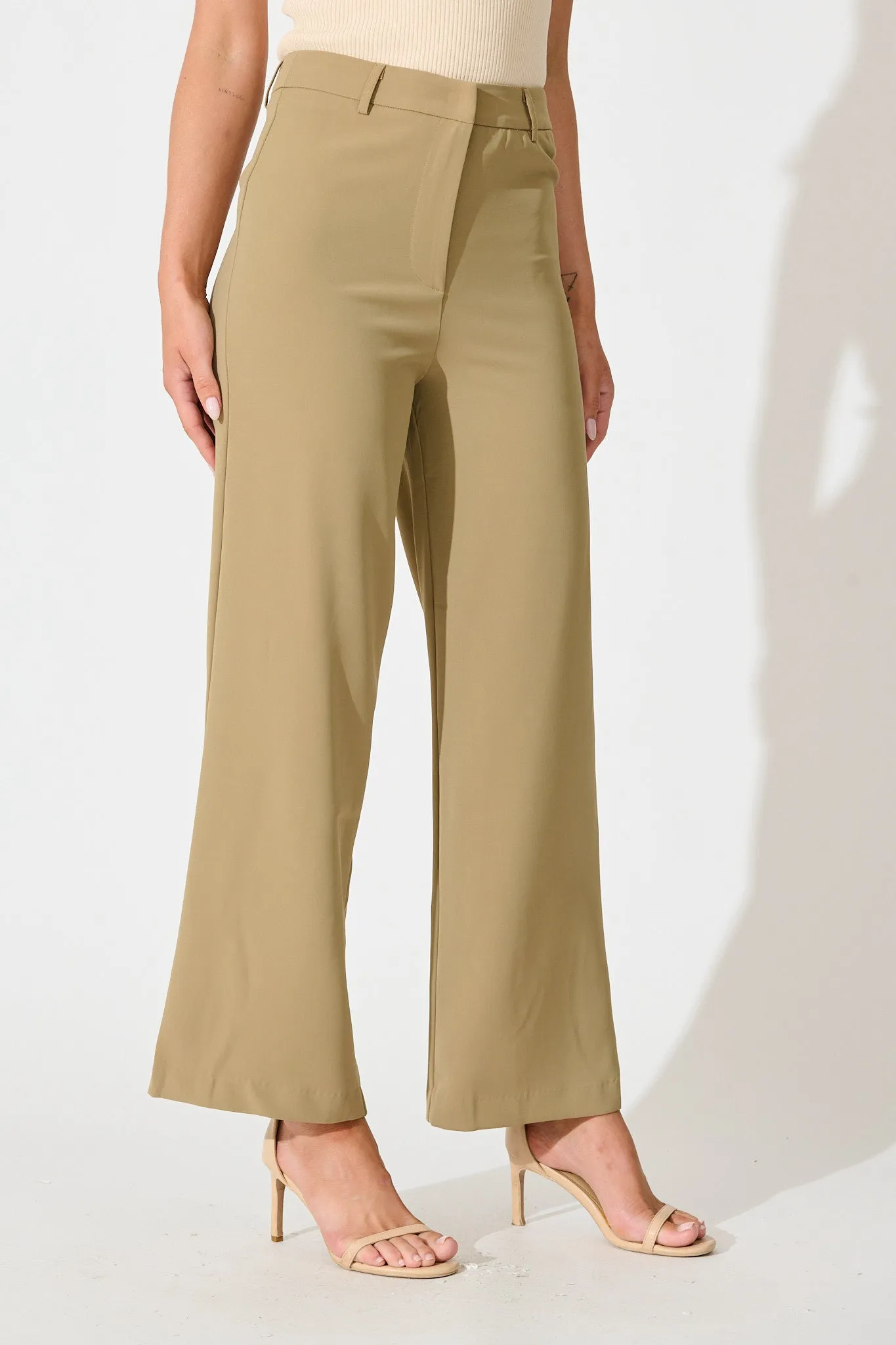 Annika Pant in Camel sold by St Frock product image thumbnail 2