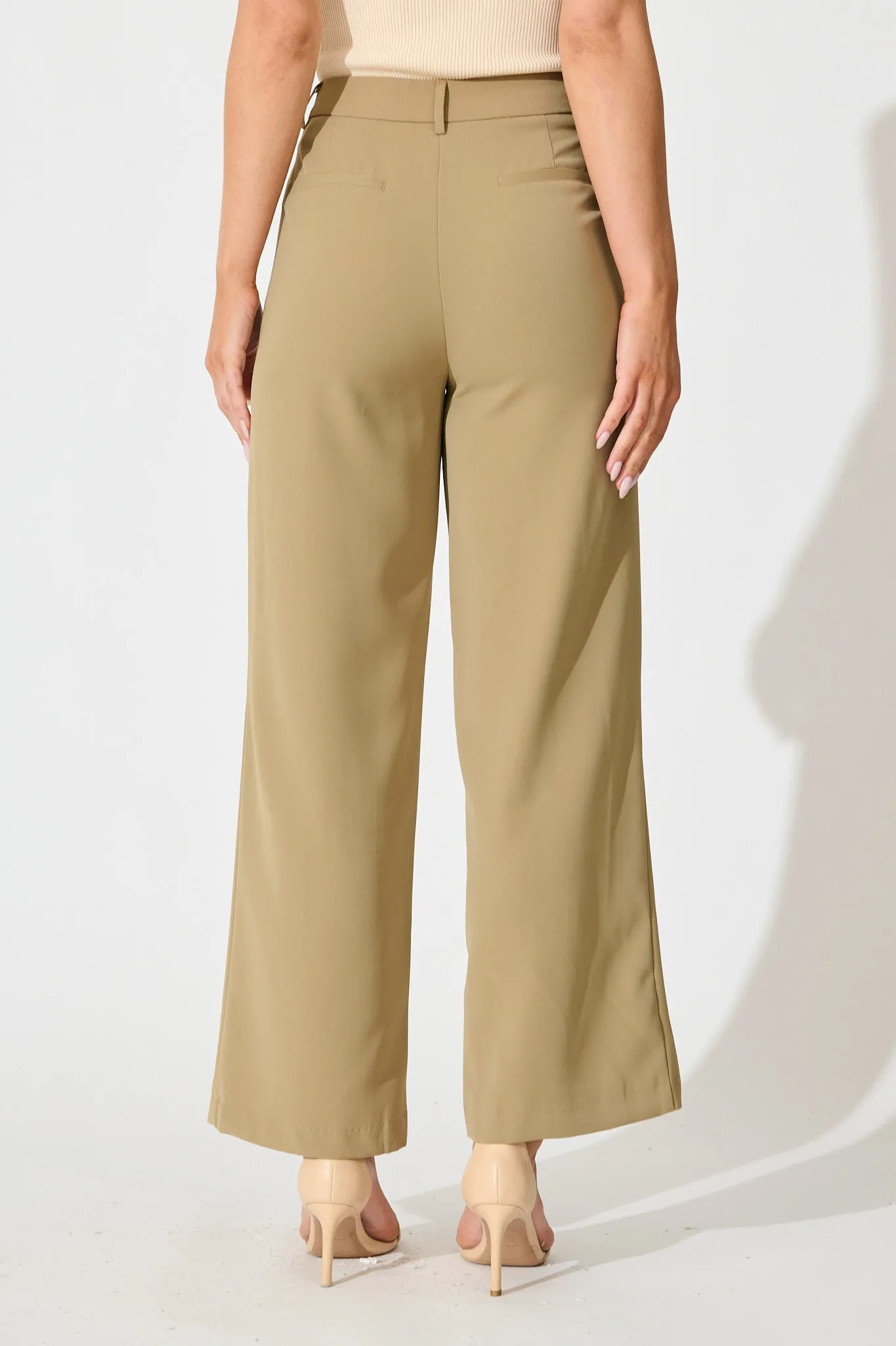 Annika Pant in Camel sold by St Frock product image thumbnail 3