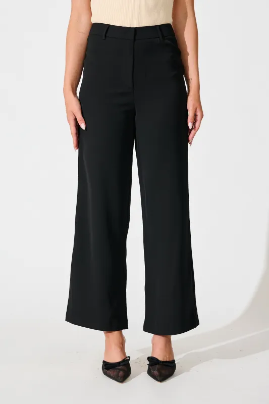 Annika Pant in Black sold by St Frock