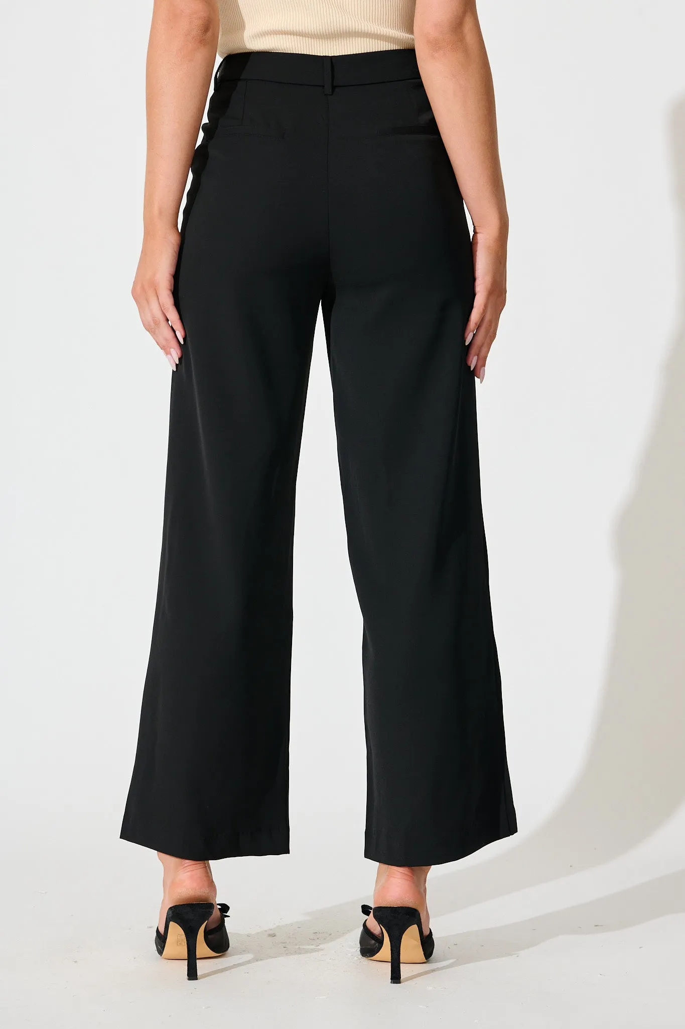 Annika Pant in Black sold by St Frock product image thumbnail 3