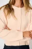 Astrid Knit Cardigan In Blush Wool Blend sold by St Frock