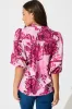 Isha Top in Pink Floral sold by St Frock