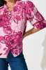 Isha Top in Pink Floral sold by St Frock