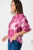 Isha Top in Pink Floral sold by St Frock