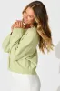 Astrid Knit Cardigan In Mint Wool Blend sold by St Frock