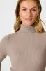 Bernice Knit Top in Taupe sold by St Frock