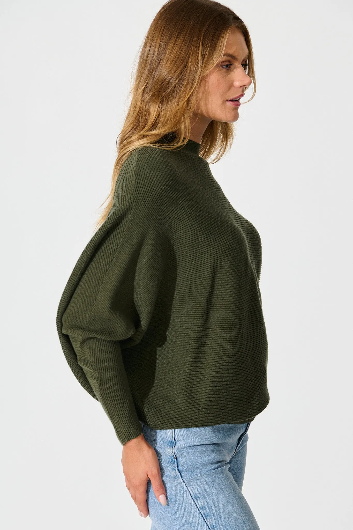 Faye Knit in Green sold by St Frock product image thumbnail 2