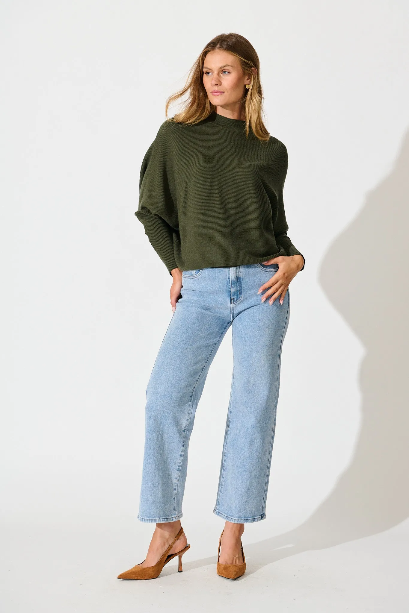 Faye Knit in Green sold by St Frock product image thumbnail 4