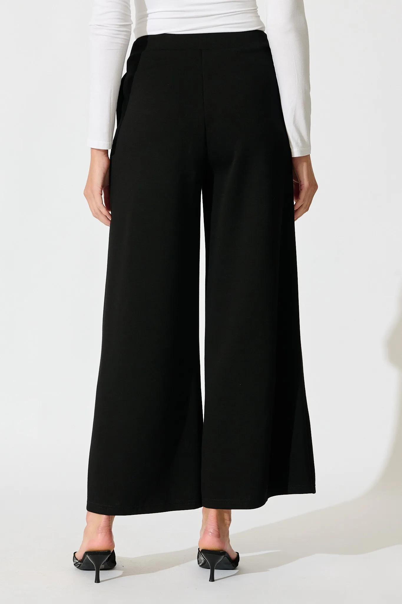 Jeannette Pant in Black sold by St Frock product image thumbnail 3