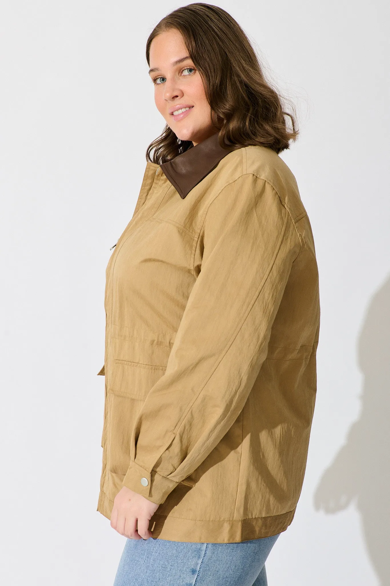 Kensington Jacket in Camel sold by St Frock product image thumbnail 2