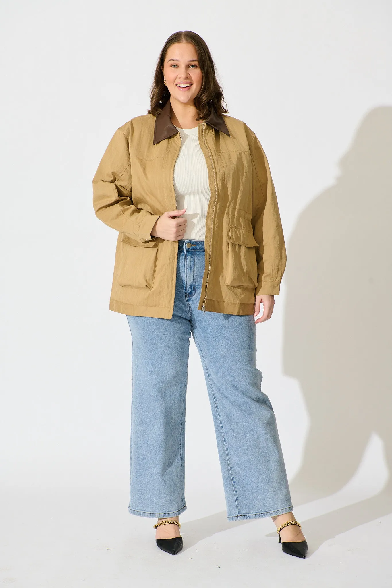 Kensington Jacket in Camel sold by St Frock product image thumbnail 4