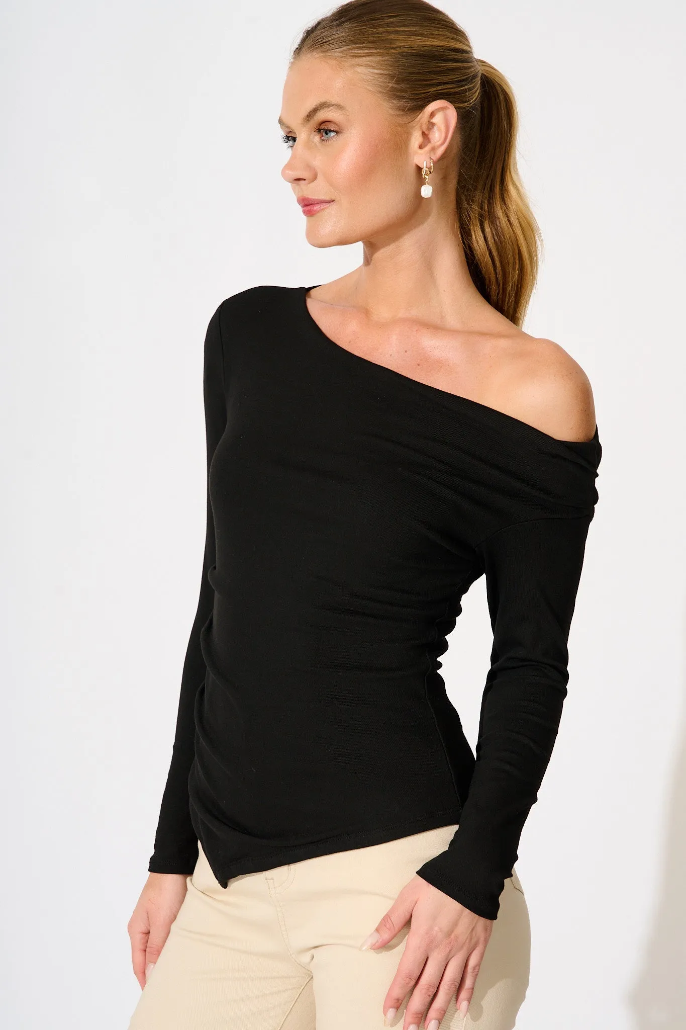 Selene Top in Black sold by St Frock product image thumbnail 2