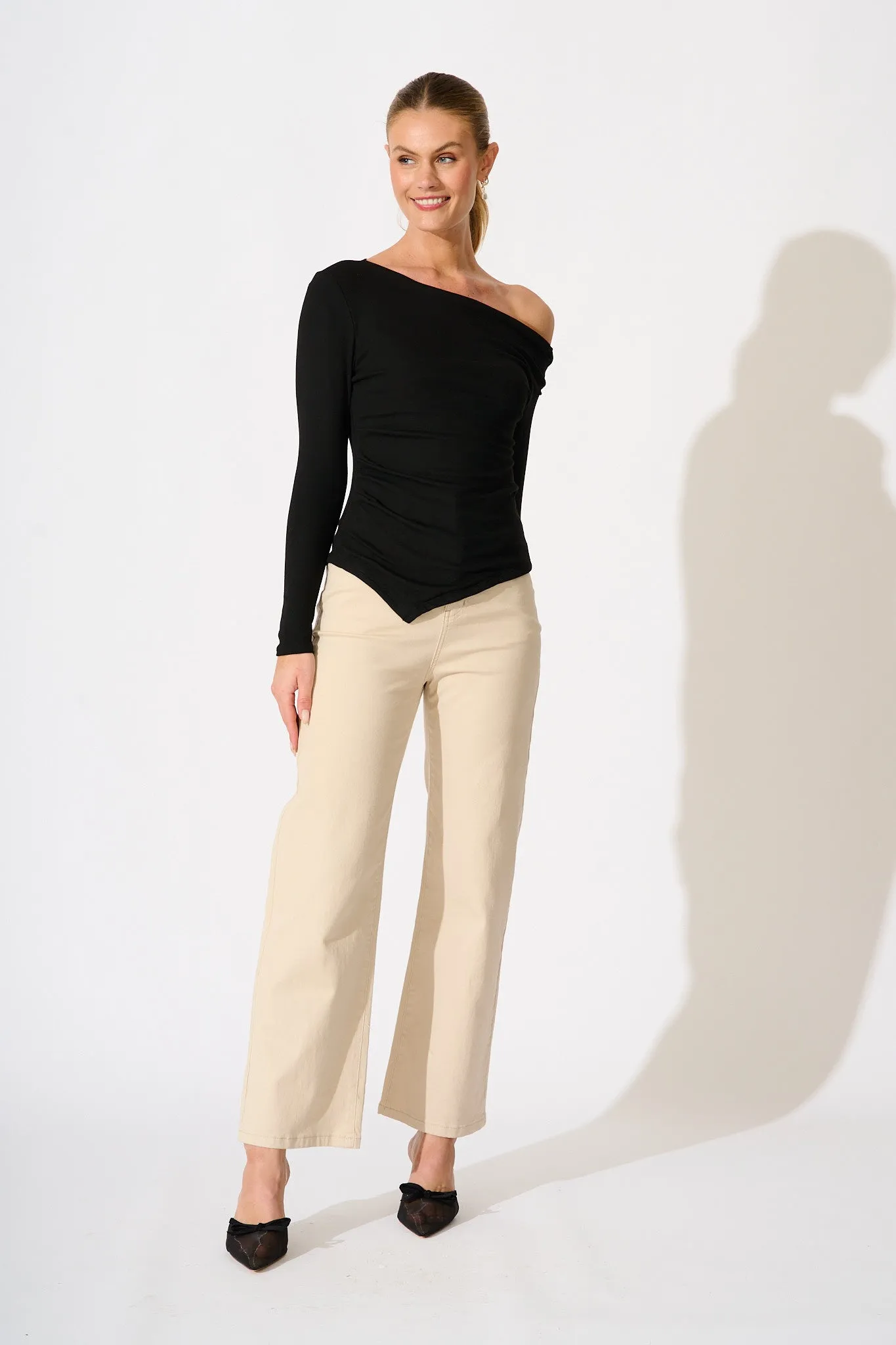Selene Top in Black sold by St Frock product image thumbnail 4